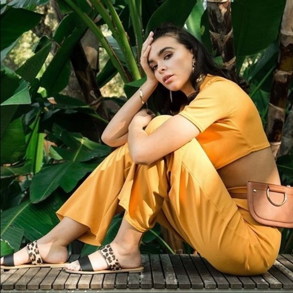 ⬇️NIB Qupid Leopard print sandals - Picture 3 of 4